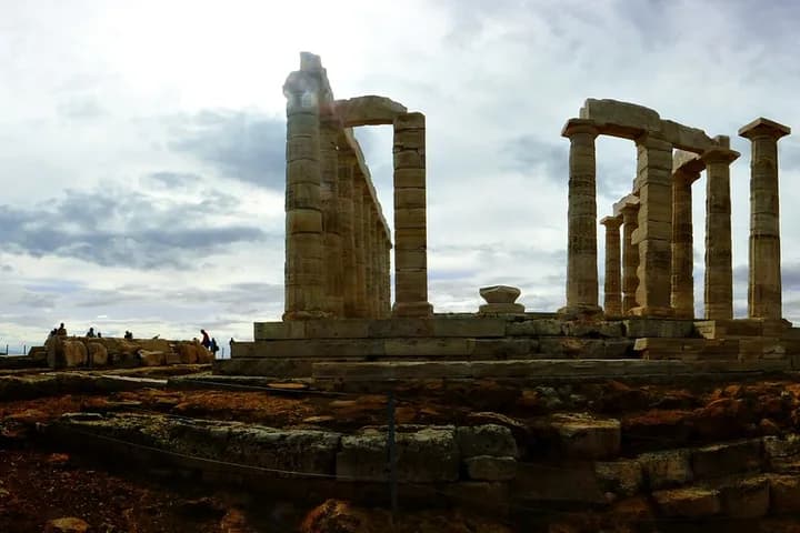 Cape Sounion — Sunset at the Temple of Poseidon